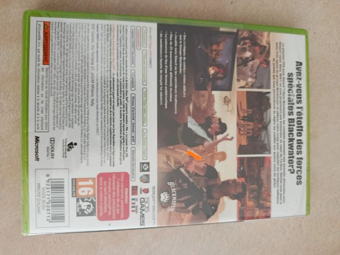 Blackwater Xbox 360 neuf sous blister - photo numéro 2