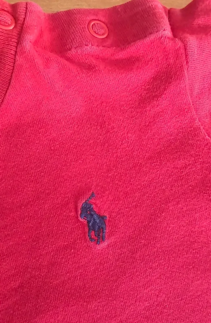 Tee-shirt Ralph Lauren Taille 6-12 mois - photo numéro 4