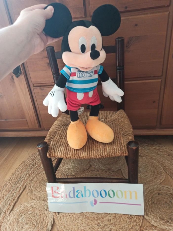 Peluche Mickey Disney Land Paris tbe - photo numéro 2