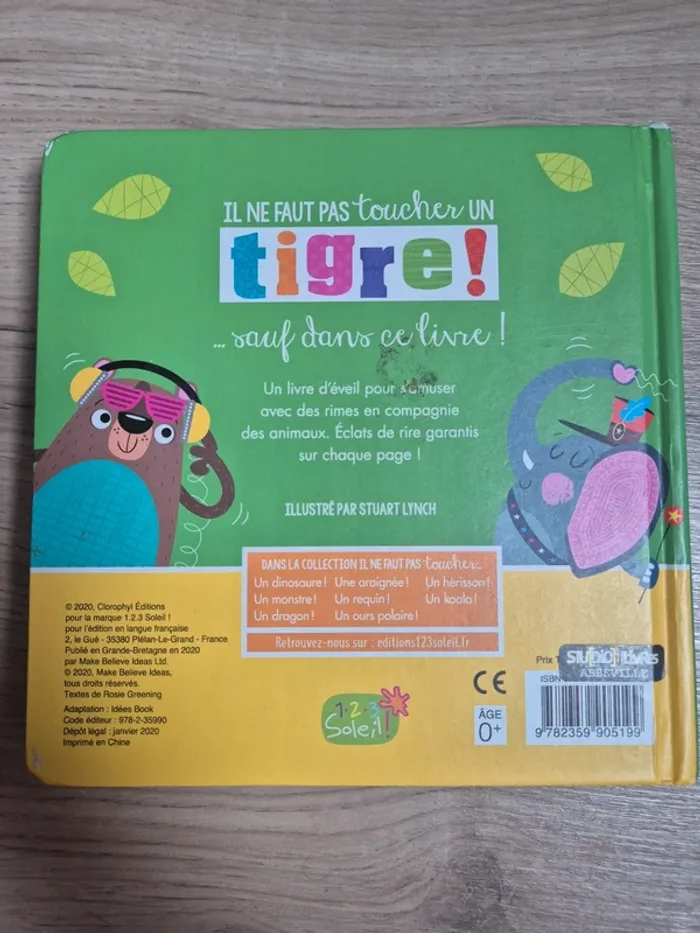 Livre à toucher Il ne faut pas - photo numéro 2