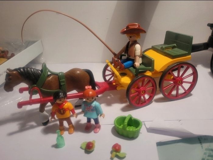 Calèche avec Attelage Playmobil 6932