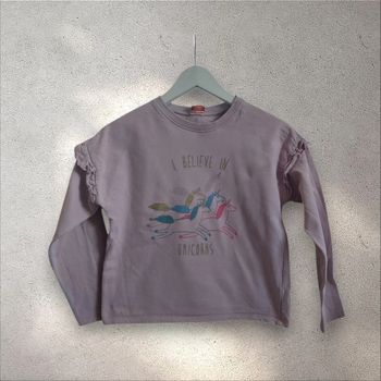 Sweat-shirt licorne et froufrous Tape à l'œil fille 10 ans