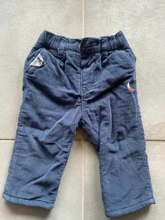 Pantalon Sergent Major velour