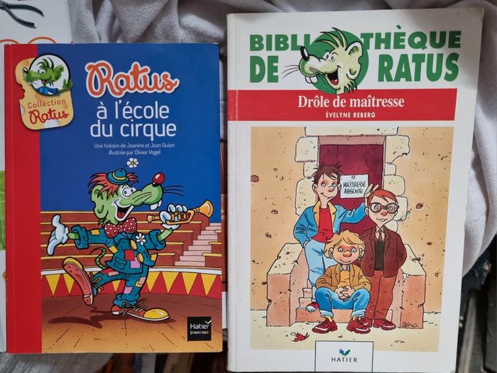 2 livres enfants ratus