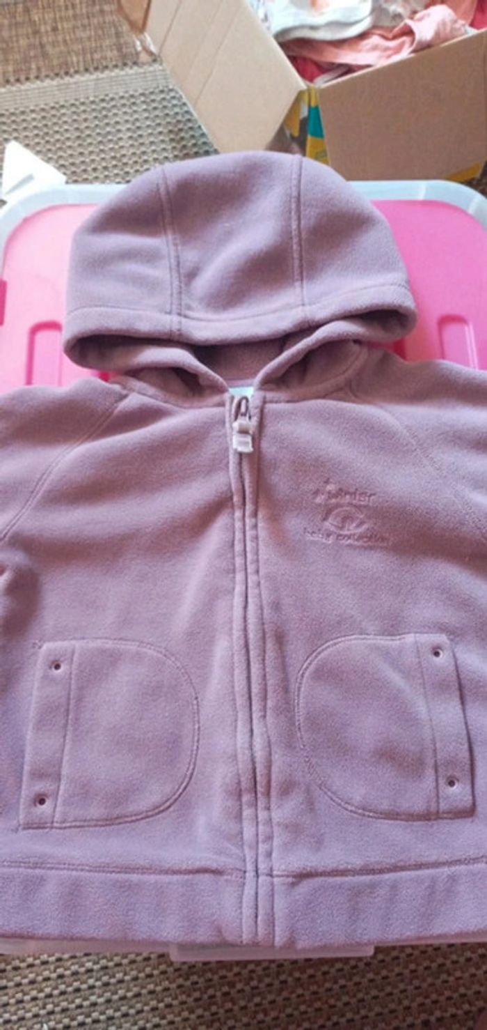 Veste polaire Tex baby taille 23 mois