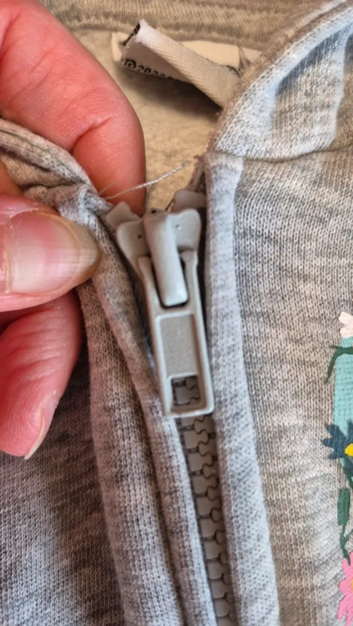 Gilet zip sweat - photo numéro 9