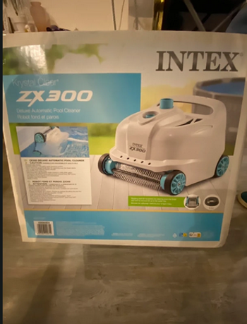 Intex robot aspirateur de piscine fond et parois neuf