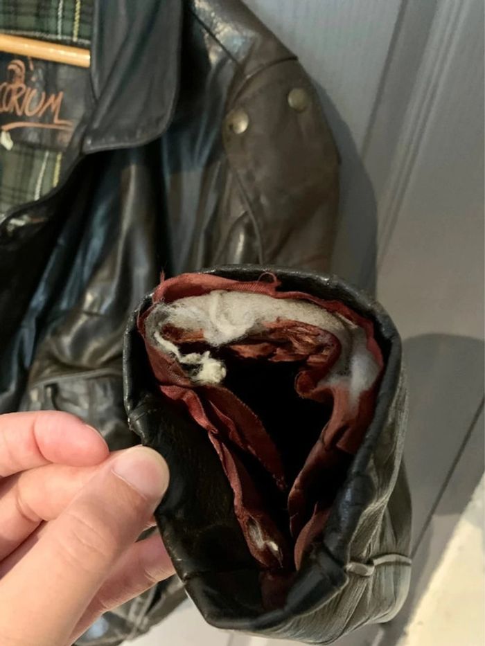 Blouson homme cuir Macorium - Taille 54 - photo numéro 6