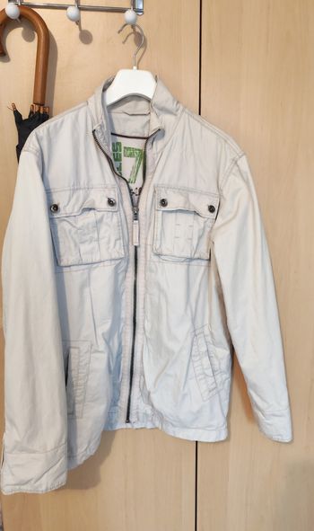 Veste grise claire