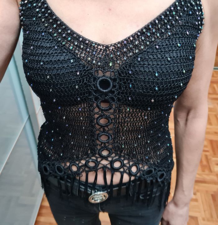 Top crocheté Cami TS - photo numéro 2