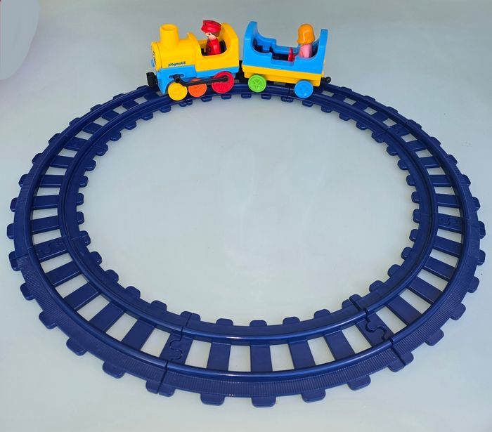 123 playmobil train 6760 complet