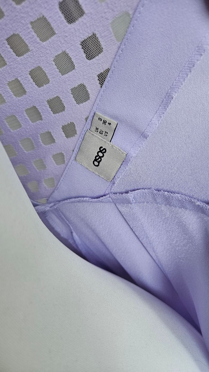 Robe violet lilas, neuve, taille 36, Asos - photo numéro 4