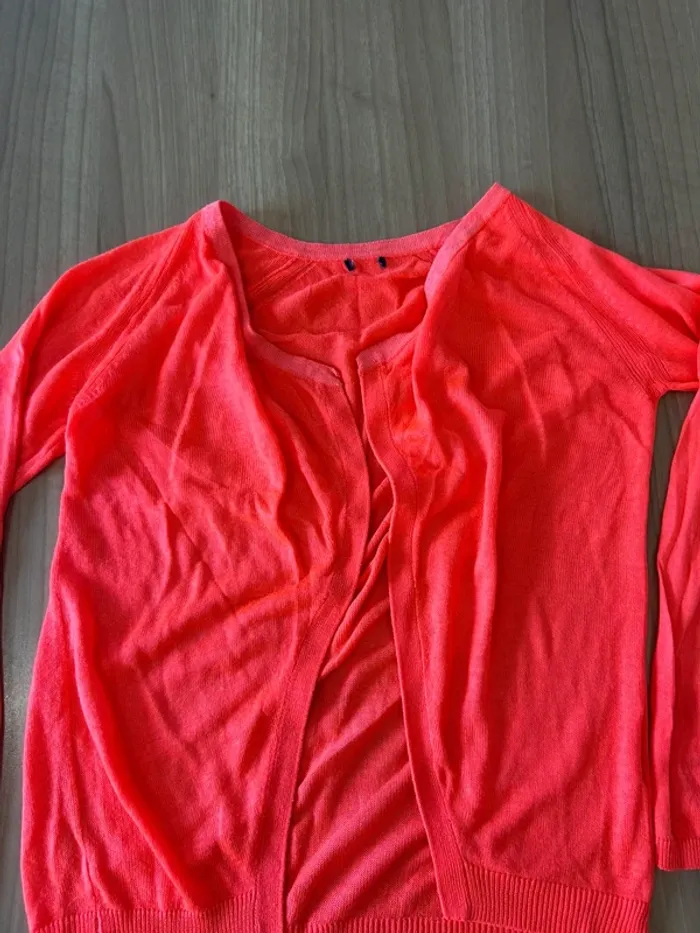 Gilet fin fluo taille 10 ans - photo numéro 2