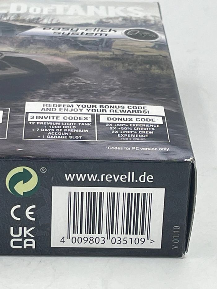 Maquette char militaire Revell World Of Tanks T-34 1:72 neuf - photo numéro 5