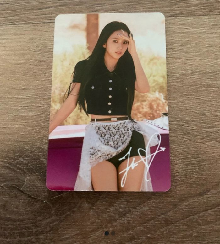 Photo card Jisoo Deadline