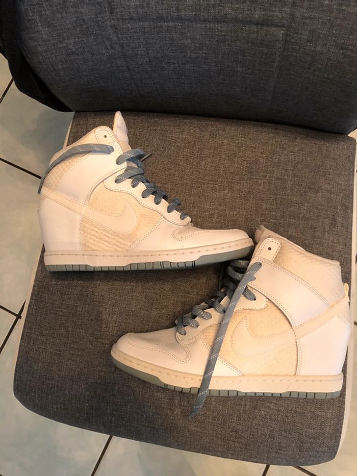 Basket compensée Nike dunk Sky hi - photo numéro 13