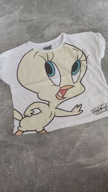 Tee-shirt manches courtes bébé fille 12 mois Titi