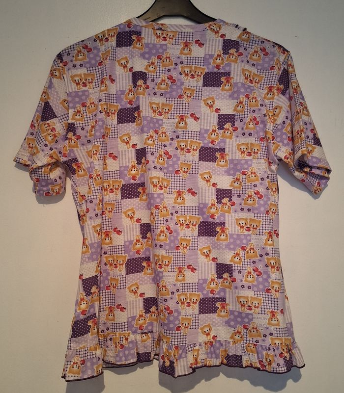 Pyjama deux pièces imprimé oursons neuf avec étiquette - photo numéro 5