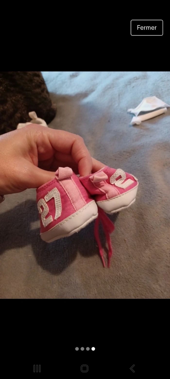 Chaussure bébé 0/3 mois - photo numéro 4