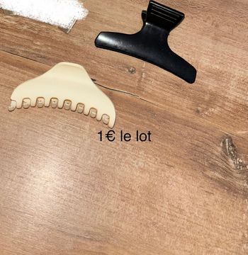 Lot pinces à cheveux