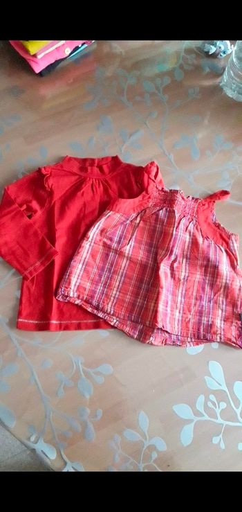 Lot tee shirt 9 mois