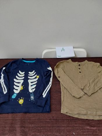 Lot t.shirts manches longues