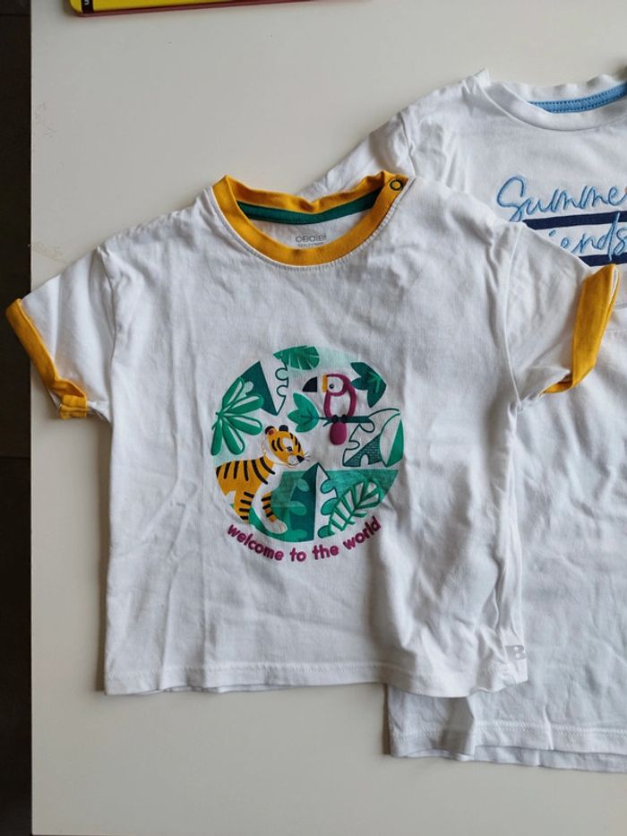 Lot tee-shirt bébé garçon - photo numéro 4