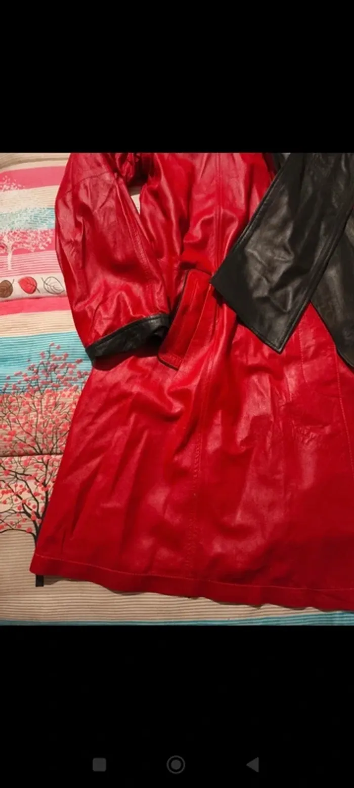 Manteau en cuir Kircilar T XL - photo numéro 2