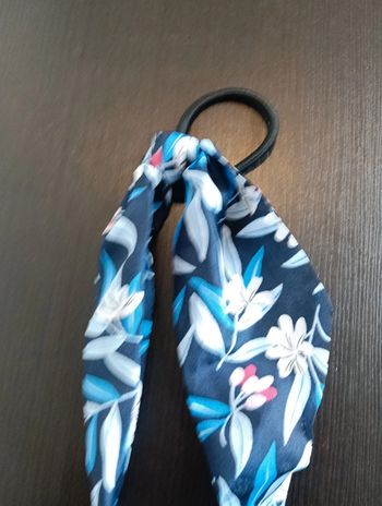 Élastique foulard fille neuf fleurie