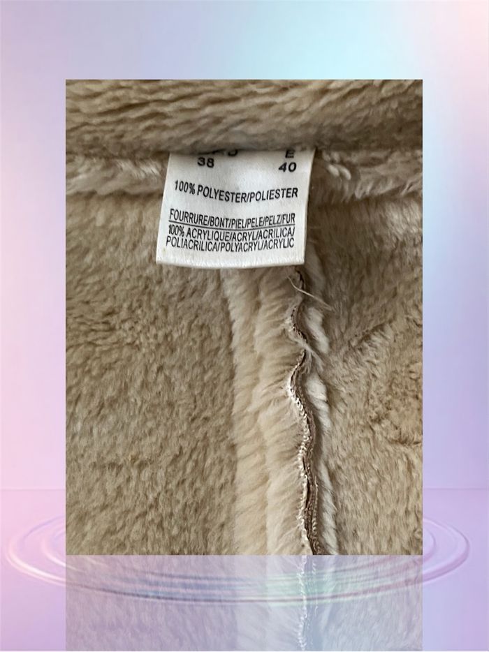 Manteau fausse fourrure