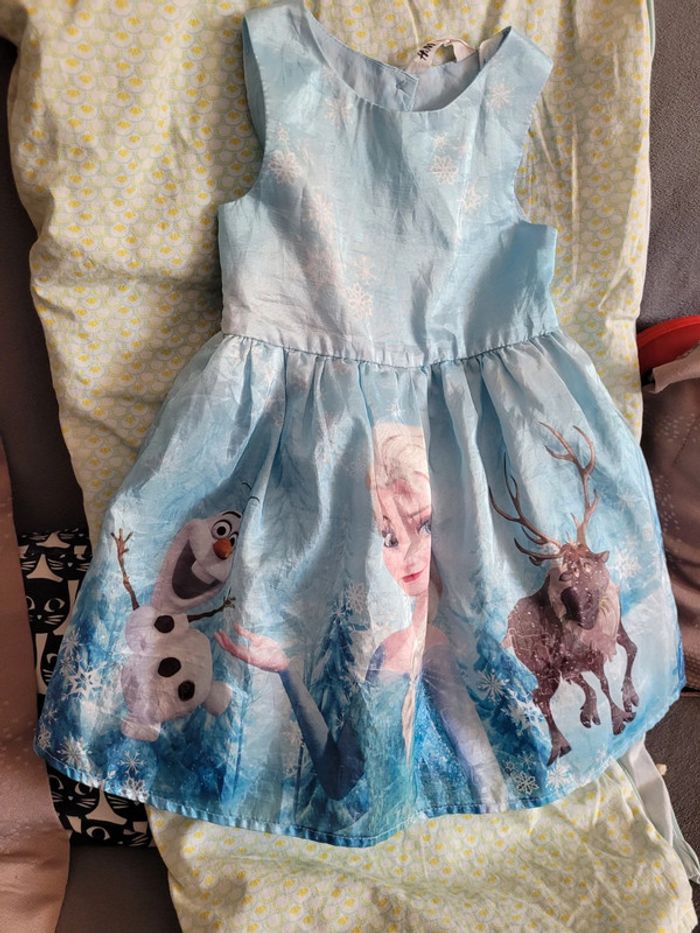 Robe reine de neiges 18/24 mois - photo numéro 3