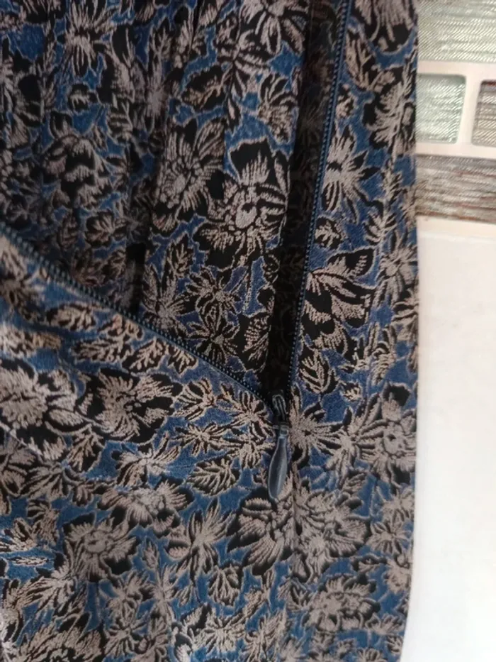 Superbe Jupe plissée Irene Van Ryb vintage, 100% viscose - photo numéro 5