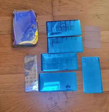 Lot outils vernis stamping