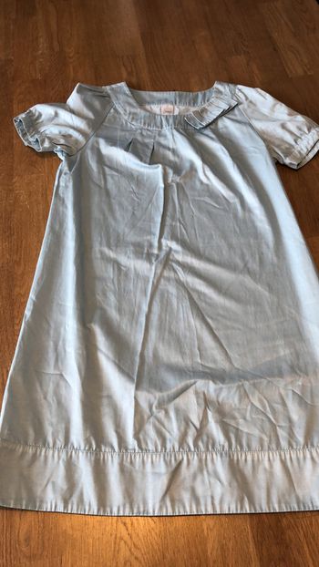 Robe babydoll camaieu bleue 38