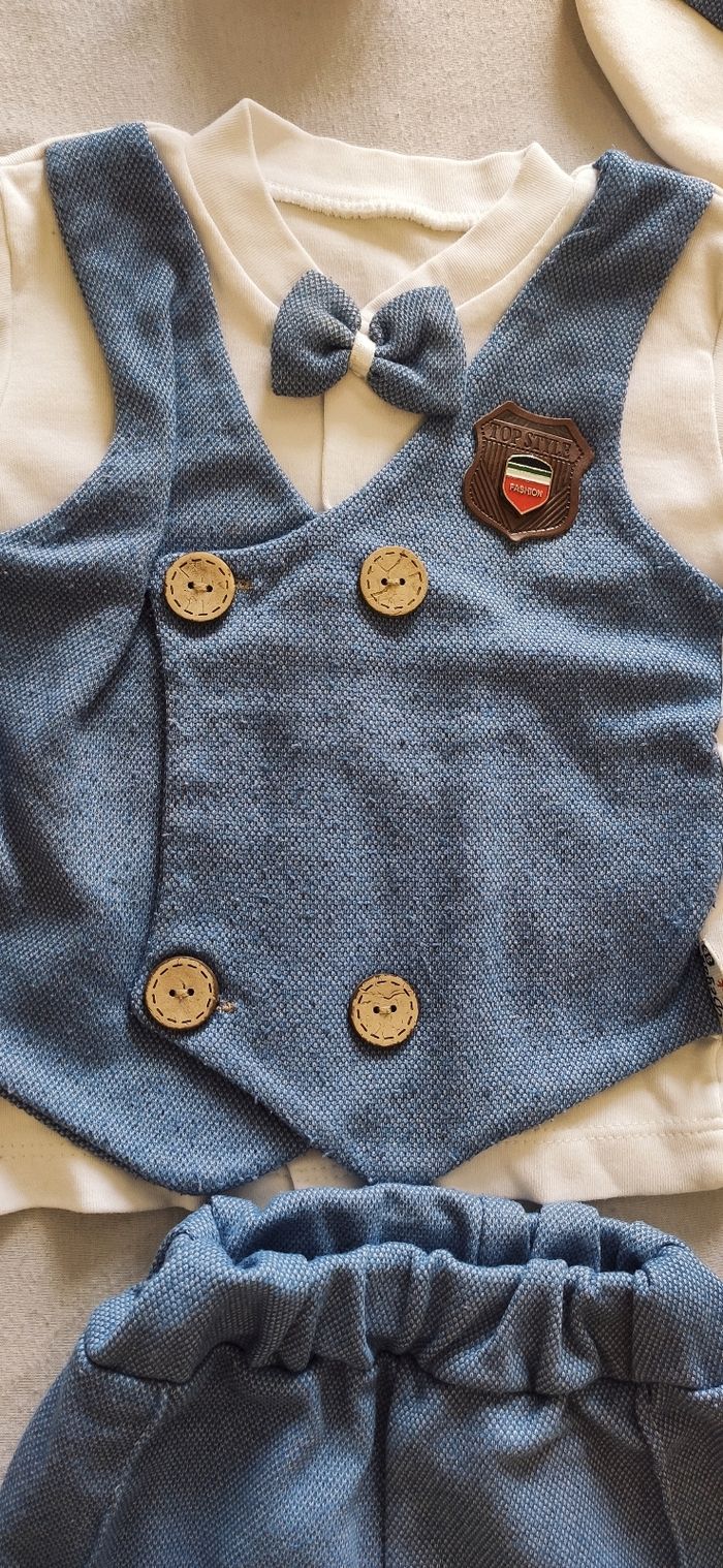 Petit ensemble 3 pièces, bébé garçon 18 mois. - photo numéro 3