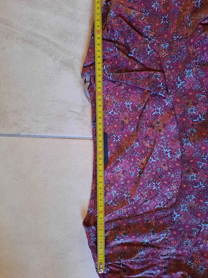 Blouse fleurie manches 3/4 - photo numéro 5