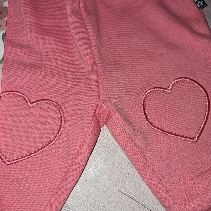 Lot de 2 pantalons joggings cœur 3 mois - photo numéro 3