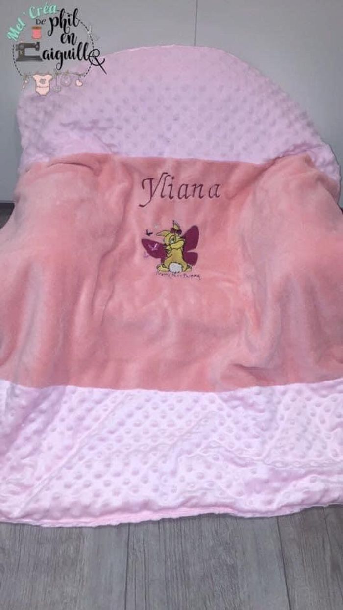 Couverture couette personnalisée miss bunny - photo numéro 2