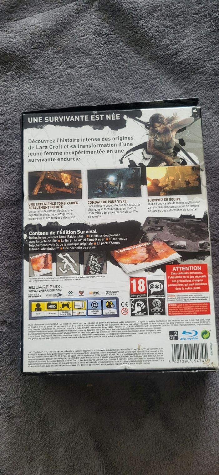 Jeu Ps3 - Tomb Raider - photo numéro 2