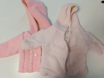 Lot 2 gilets naissance