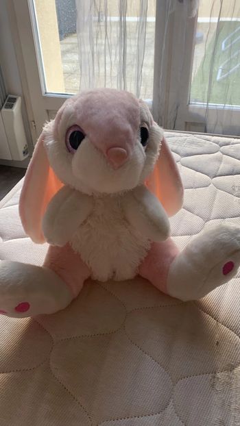 Lapin en peluche