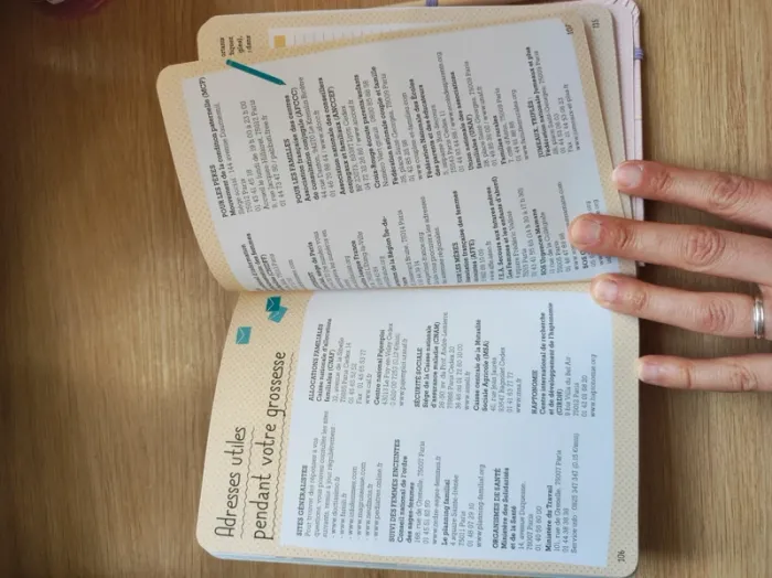 Livre "l'agenda de ma grossesse" - photo numéro 5
