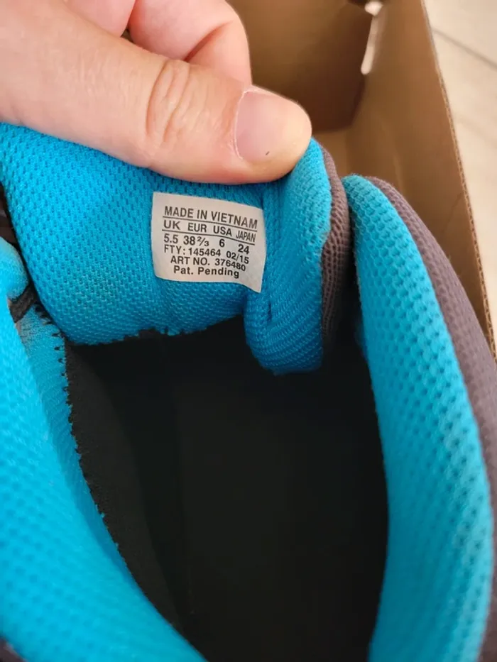 Chaussures de randonnée Salomon 38,5 - photo numéro 6