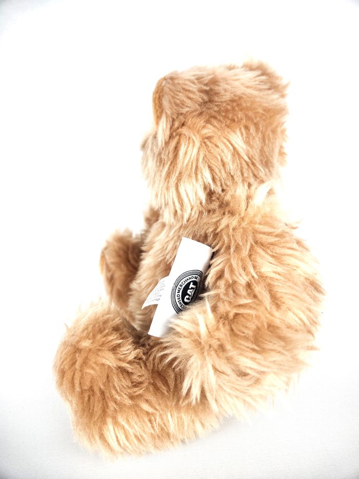 Peluche Ourson Mascotte Caterpillar - Ours de Chantier - 16 cm - photo numéro 5