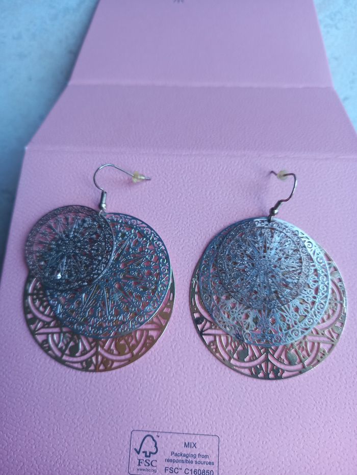 Boucles d'oreilles fantaisie