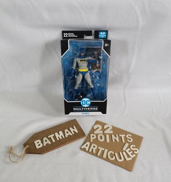 batman, figurine chute chevalier, dc multiverse, mc farlane , dès 12 ans