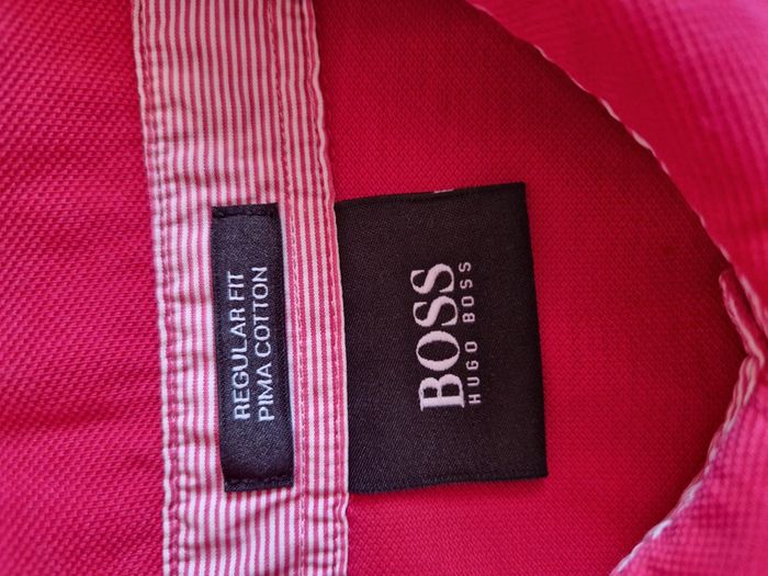 Polo rose Hugo Boss homme - photo numéro 8