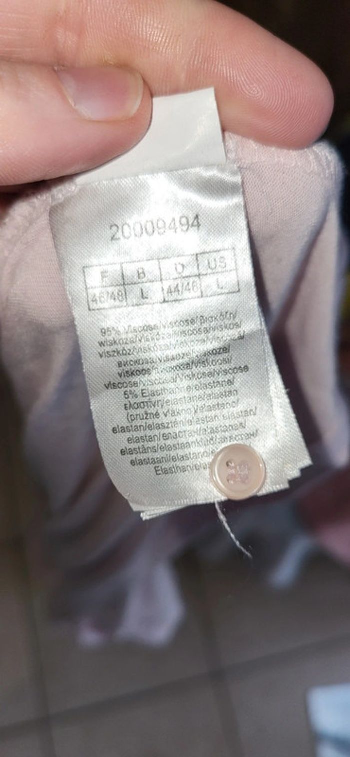Chemise manches longues dentelle 3 suisses 44/46 - photo numéro 6