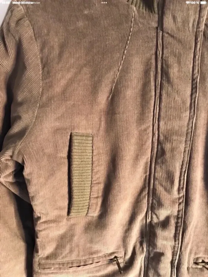 Manteau bien chaud kaki taille 1 - photo numéro 4