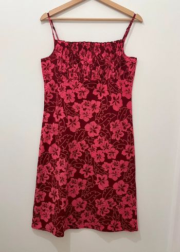 Robe fleur rose